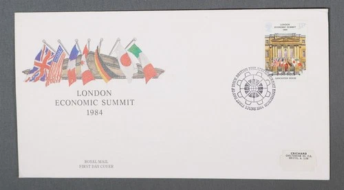MayfairStamps Great Britain FDC 1984 London Economic Summit First Day Cover aax_