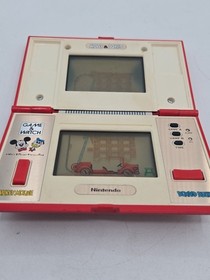 LCD MICKEY and DONALD Multi Screen Nintendo Game Watch DM-53 Handheld Console 34