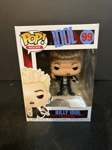 FUNKO POP ! BILLY IDOL 99 POP ROCKS BOX NOT MINT X01