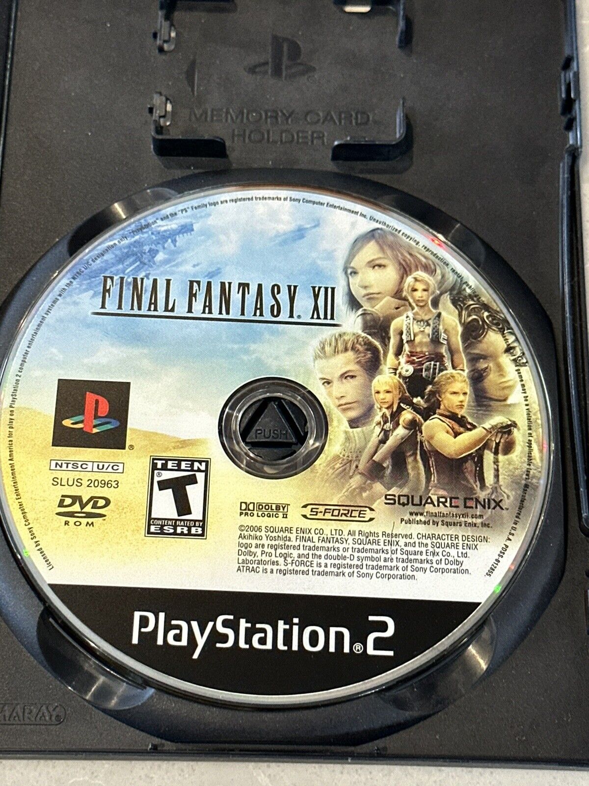 Final Fantasy XII FF 12 BL Sony Playstation 2 PS2 Game COMPLETE CIB Tested