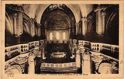 CPA AK AVIGNON - Int. der Kathedrale N.-D. des Doms (511429)