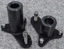 2011-2024 Suzuki GSXR 600 750 GSXR600 GSXR750 CARBON NO-CUT FRAME SLIDERS