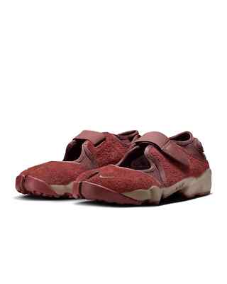 New Nike Women's Air Rift Shoes - Red Sepia (HQ1474-201) | eBay