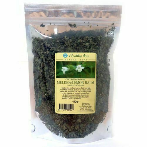 Certified Organic HERBAL TEA Premium Range 50g ~ Dried Herbs - Picture 6 of 40