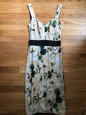 Dolce & Gabanna Floral Rose Bustier Bodycon Cocktail Dress- BNWT