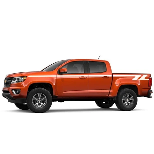 For Chevrolet Colorado 2pcs Car Door Side Stripes Graphics Vinyl Film Sticker - Foto 10 di 13