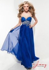 Jasz Couture 4831 Women's Dress Size 0 Royal Prom Dress - New Tags Attached