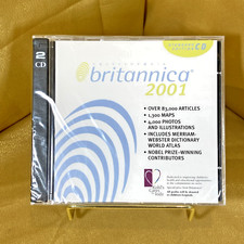 Encyclopedia Britannica 2001 New Vintage Software for Windows CD-ROM