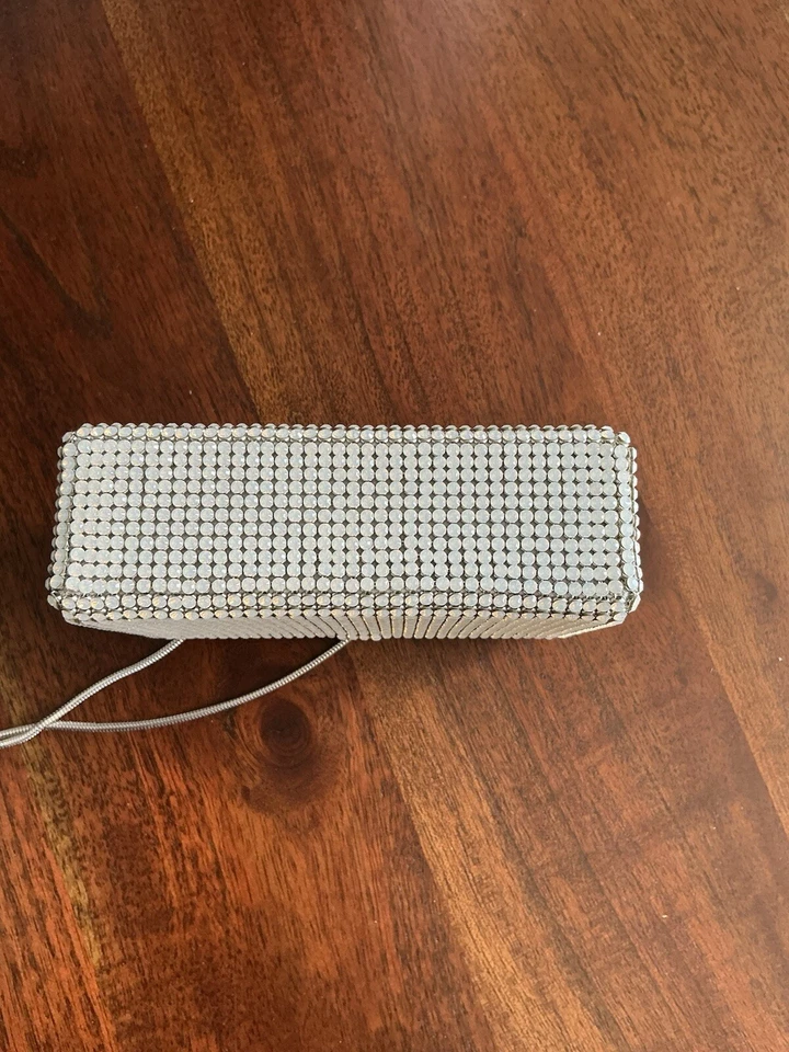 Bolso de noche vintage de cristal Swarovski Foto 3 de 4