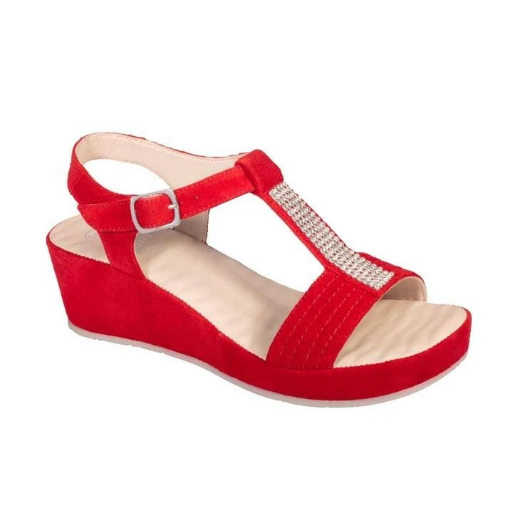 Scholl Sandali con Zeppa Malaga
