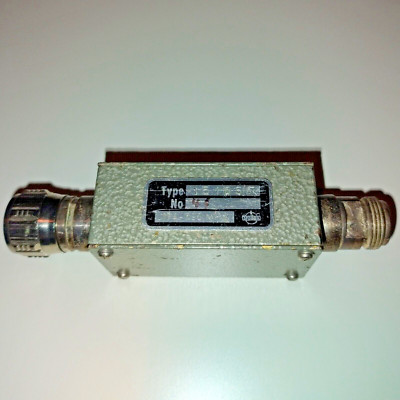 Hochpassfilter · 174 MHz · Spinner Type 15 16 55 · N-Stecker - N-Buchse