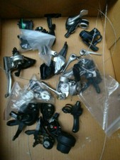 A018-570: Konvolut Schalt Brems Hebel / Griffe etc. u.a Sram / Shimano Deore XT