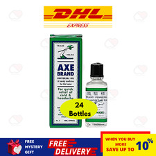 Axe Brand Original Medicated Oil 14ml x 24 Bottles Minyak Angin Cap Kapak DHL