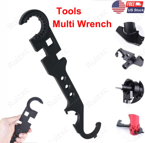 8-in-1 Multi function Wrench Steel For Auto Repair Wrench tools Heavy Duty US