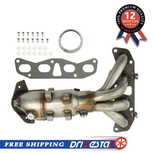 For 2002 2006 Nissan Altima Catalytic Converter W Exhaust Manifold Gasket Ebay