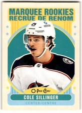 2021-22 Upper Deck 2021-22 O-Pee-Chee Update Retro Cole Sillinger Rookie #615