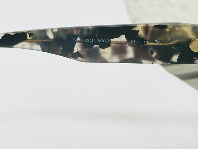 MIU MIU RASOIR 02Q Rock Sunglasses Cat Eye Black Marble