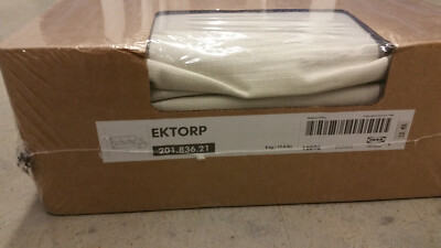 IKEA Ektorp Cover for Sofa with chaise SVANBY BEIGE cover Linen blend