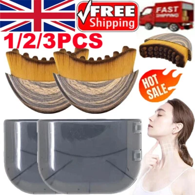 Lymphatic Drainage Massage Face Lymphatic Contour Brush Dry Brushing Face Brush