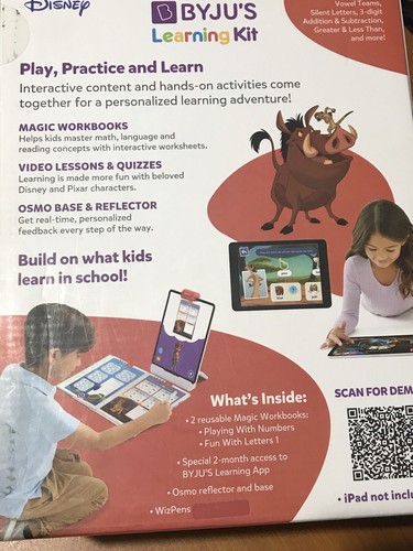 BYJU'S Learning Kit Introductory Edition Grade 2 Disney ZZ Core Math Reading - Picture 4 of 7