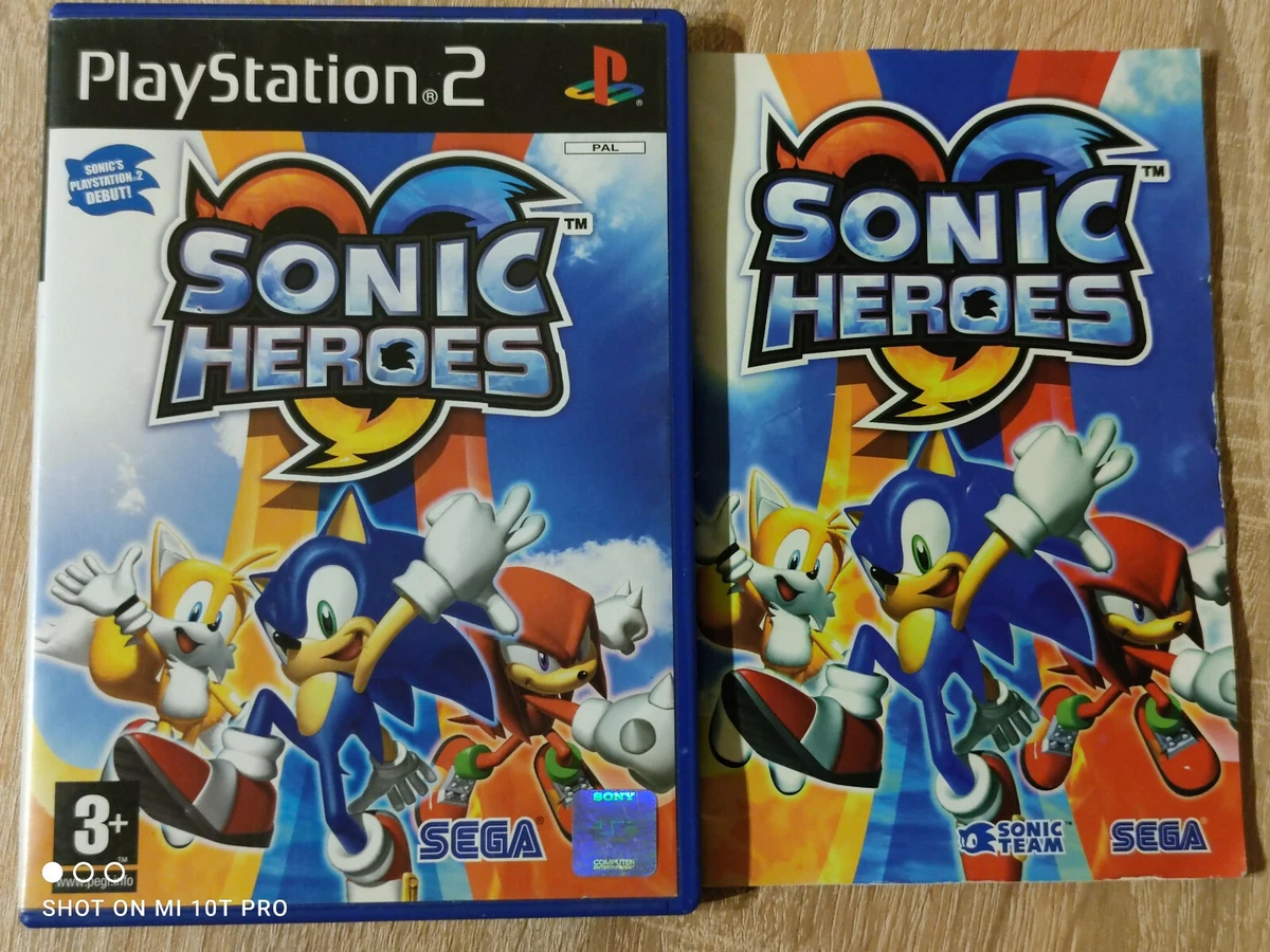 Sonic games (PlayStation 2) PS2 TESTED