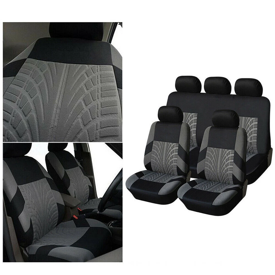 Auto Standard Car Seat Covers Full Set Front+Rear Protector 9x For Nissan Xterra Foto 4 de 4