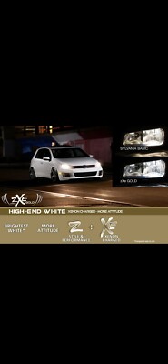 Sylvania Silverstar ZXE GOLD H11 Pair Set H11SZG.BP2 Headlight