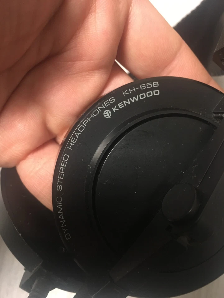 Kenwood KH-65B  Vintage headphones,  work great but need pad - Image 4 of 4