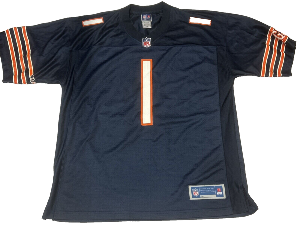 NFL On Field Chicago Bears Justin Fields #1 Jersey Men's XL Navy Blue  Steelers