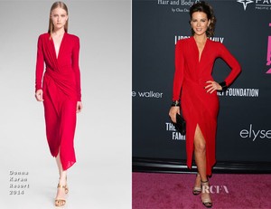 donna karan wrap dress