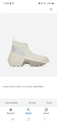 Authentic Converse Geo Forma Boot A-COLD-WALL Lily White Womens 7.5W 5.5m
