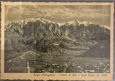 1940 - Borgo Valsugana - View of Olle and Cima Dodici