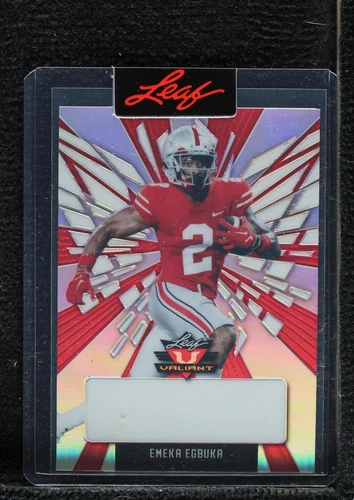 2022 Leaf Valiant Emeka Egbuka #BA-EE1