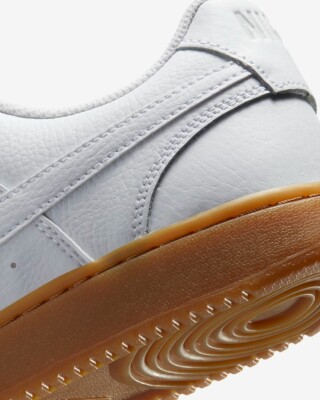 スニーカー Nike Coat Vision Low M White Photon Dust Gum Light Brown Whi Nike Court Vision Low 