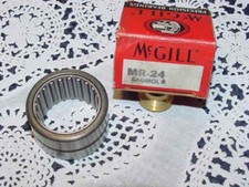 McGill MR-24, Needle Roller Bearing, 1.5000 In ID, 2.0625 in OD, 1.2500 in Width