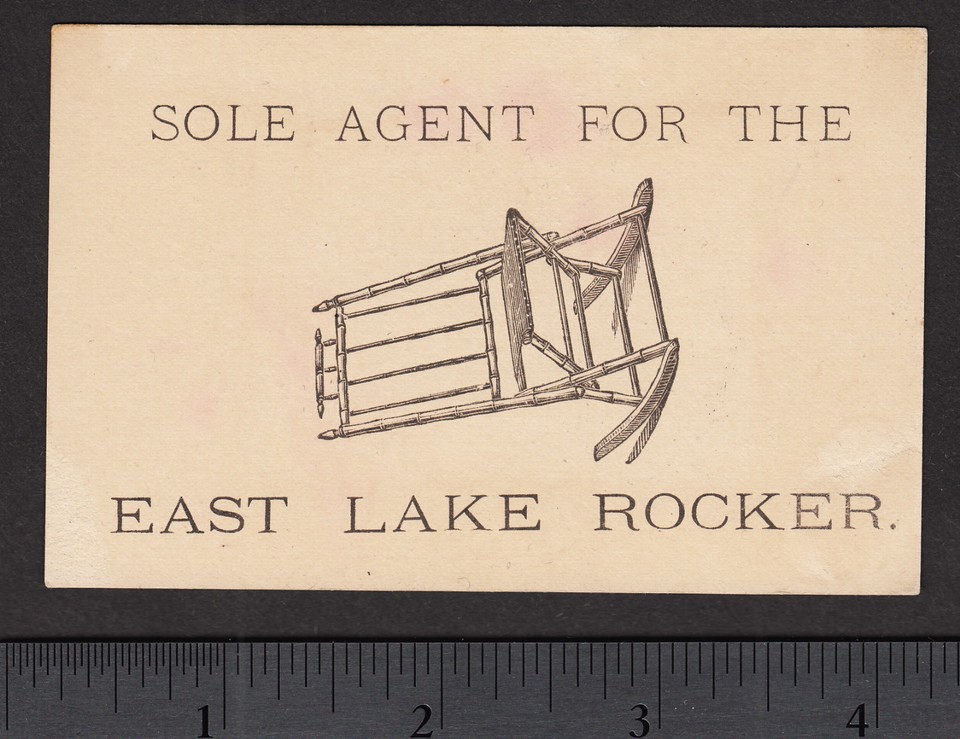 East Lake Rocker 1800's Furniture Providence RI Eastlake Victorian