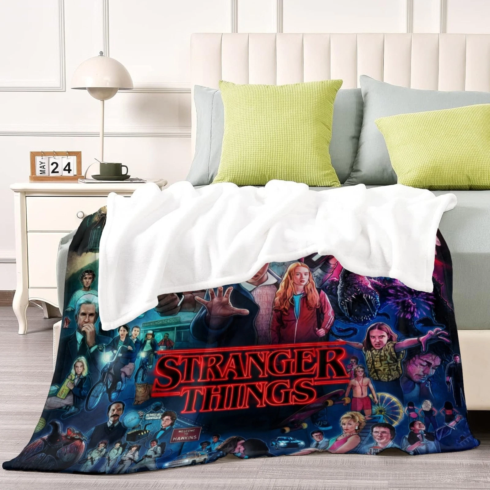 Strange Thing Blanket Soft Bed Sofa Throw Cozy Lightweigh Birthday Gift