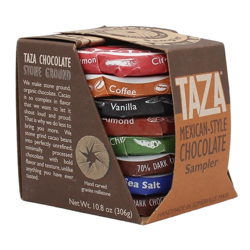 	Taza Chocolate Organic Mexicano Disc Stone Ground Variety Pack 1.35 Ounce 8	 - Picture 2 of 9