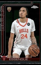 2025-26 Topps Chrome #262 Noa Essengue Chicago Bulls Rookie