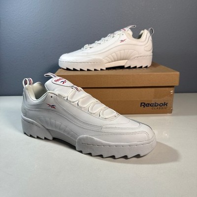 Reebok DMX Series 1200 Low Unisex 10.5 White Chunky Retro Sneakers