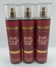 NEW Bath Body Works Dark Velvet Oud 3pc Set Full Size Fine Fragrance Mist 8oz