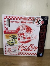 Transformers x Stranger Things 2023 Collaborative Code Red Surfer Boy Pizza