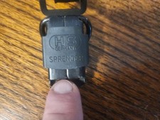 Sprenger Black Stainless Steel Dog Collar Chain Made in Germany