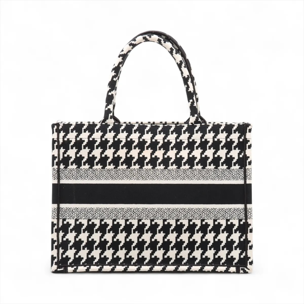 Christian Dior Book Tote Medium canvas Tote bag black x white thumbnail 2