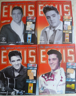 4 x Elvis Official Collector`s Edition artefacts (parts 81 84 89 and 90)