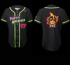 Savannah Bananas Brandon Crosby Baseball Jersey black AOP #17 BTT530