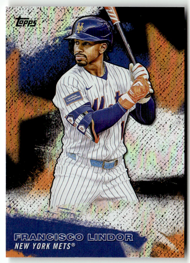 Topps MLB Series One No. 2026 SMLB-10 Francisco Lindor Estrellas de MLB