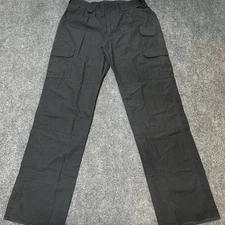 NEW Propper Pants Womens 16 Grey Flat Front High Rise Cargo Pockets Outdoors