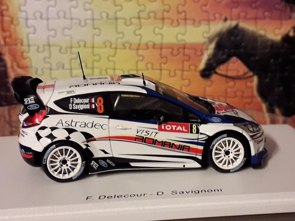 spark s3343 ford fiesta rs wrc rally montecarlo 2012 F.DELECOUR 1:43 - Immagine 3 di 4