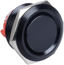 22mm Latching Metal Push Button Switch Waterproof 20Amp 12V 24V 110V ON Off 1NO